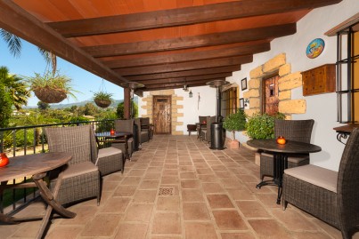 overdekt terras andalusie